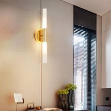Clássico ferro forjado luz de vidro luxo lâmpada parede para sala estar quarto moderno e minimalista corredor conduziu a luz da parede 2024 - compre barato
