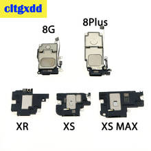 Cltgxdd caixa de som estéreo, 1 peça, para iphone 8g 8plus xs max xr, alto-falante campainha, peças de substituição flex 2024 - compre barato