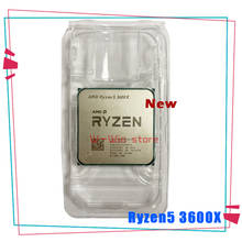 New AMD Ryzen 5 3600X R5 3600X 3.8 GHz Six-Core Twelve-Thread CPU Processor 7NM 95W L3=32M 100-000000022 Socket AM4 no fan 2024 - buy cheap