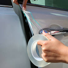 Car Door Edge Guard Sticker Protector Film Clear Nano Tape Wrap Sticker Car Door Sill Scuff Plates Protective Film Mouldings 2024 - buy cheap