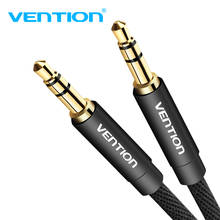 Vention Aux Cable 3.5mm Jack Audio 3.5mm Speaker Cable for Samsung Galaxy S8 Xiaomi Redmi Oneplus Car Stereo Male to Male Aux 2m 2024 - buy cheap