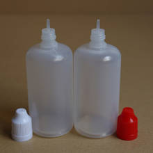 1200 unids/lote, nuevo líquido E vacío, botella cuentagotas de plástico de 100ml para e-jugo, botella de e-líquido a través de FEDEX 2024 - compra barato