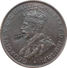 Réplica 1911-1936, 26 monedas, Australia, copia de monedas, 100% 2024 - compra barato