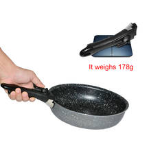 Mango de olla extraíble desmontable, repuesto de vajilla para exteriores, Clip antiquemaduras, agarre manual para cocina, cuenco de utensilios de cocina 2024 - compra barato