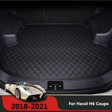 Custom Waterproof Car Trunk Mat AUTO Tail Boot Tray Liner Cargo Carpet Pad Protector Fit For Haval H6 2018-2021 2024 - buy cheap