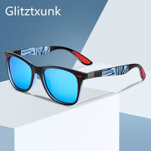 Glitztxunk-gafas de sol polarizadas para hombre y mujer, lentes cuadradas de diseño de marca para conducir, deportivas, UV400 2024 - compra barato