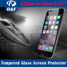 50pcs/lot 4.7' Explosion Proof LCD Front Ultra Thin 2.5D Premium Tempered Glass Film Screen Protector For iphone 6 6S 7 2024 - buy cheap