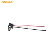 Feeldo 2 peças lâmpada halógena para carro, adaptador de plugue de farol h1 com fio, suporte de conector de lâmpada h1 # hq5954 2024 - compre barato