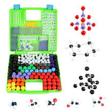 Химическая модель органической молекулярной структуры, оборудование для химических экспериментов старшей школы, шарики и палочки 2024 - купить недорого