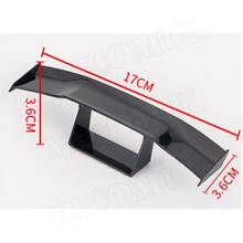 Car Rear Mini Spoiler Wing Motorcycle Small Model Canard Tail Winglet ABS Plastic For BMW E46 E90 E60 For ford focus 2 For Audi 2024 - buy cheap