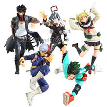 Figuras de acción de My Hero Academia, juguetes de PVC de Smack Izuku Shoto Tomura Himiko Toga dabi Amazing Heros 2024 - compra barato