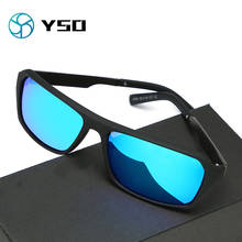 YSO New Fashion Square Men Polarized Sunglasses mens vintage sunglasses brand designer Driving Glasses Rectangle For Men UV400 2024 - buy cheap