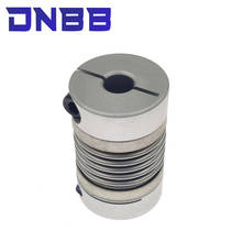 Corrugated coupling D55L72 8/10/12/14/16/18/20/25/28mm CNC Aluminium Alloy For Stepper Motor Coupler Shaft Couplings 3D Printer 2024 - buy cheap