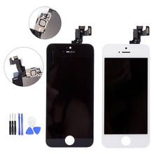 Full Assembly LCD Display Digitizer For IPhone 5 S C LCD Touch Replacement Screen For IPhone 5S 5C No Dead Pixel Black/White 2024 - buy cheap