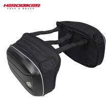 Herobiker motocicleta saco lateral moto cauda bagagem mala sela saco de equitação da motocicleta sacos de viagem 2024 - compre barato