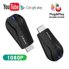 1080p беспроводной mira экран дисплей ТВ Бадди те же Share anycast tv Stick Переключатель приемника google приемник Wifi смартфон 2024 - купить недорого