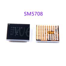 Chip de carga USB SM5708 Original para Samsung A6 +, cargador IC A605G, 10 unids/lote, nuevo 2024 - compra barato