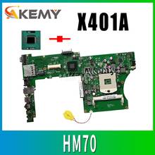 X401A Motherboard HM76 HM70 REV 2.0 RAM for ASUS X401A F401A X501A X301A laptop Motherboard X401A Mainboard send CPU 2024 - buy cheap