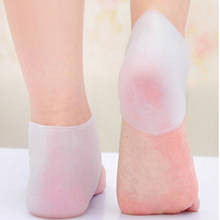 Calcetines de Gel hidratante de silicona para el talón, Protector para el cuidado de la piel del pie agrietado 2024 - compra barato