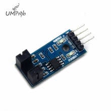 Módulo de Sensor de velocidad infrarrojo para arduino, Kit de bricolaje, LM393, 15mA, 3,3-5,5 V, 4 pines, 10 unids/lote 2024 - compra barato