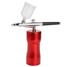 Portable Spray Pump Pen Air Compressor Set for Art Painting Craft Cake Spray Model Beautiful Airbrush Kits 2024 - buy cheap