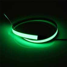 Jiguoor 1M 4 Modes LED light strip Electroluminescent Tape EL Wire Glowing Rope Flat Light festival party Christmas decoration 2024 - buy cheap