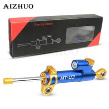 Universal Aluminum Motorcycle Damper Steering Stabilize Safety Control For YAMAHA MT03 MT 03 MT-03 2005-2019 2018 2017 2016 2015 2024 - buy cheap