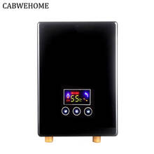 CABWEHOME Electric Instant Mini Water Heater for Bathroom Sink Faucet Smart Chip 6500W 220V Hot Water Shower Heating Tankless 2024 - buy cheap