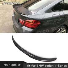 Carbon Fiber Rear Trunk Spoiler Wing for BMW 4 Series F36 420i 420d 428i 435i Sedan 2014 - 2017 M Style Not Fit Coupe 2024 - buy cheap