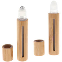 15 Ml Roller Balls for Essential Oils Small Empty Bamboo Roller Bottles 2024 - buy cheap