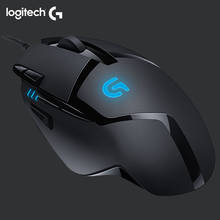 Original logitech mouse G402 HYPERION FURY Ultra Fast FPS gaming mouse with fusion engine 4000 DPI for pc mouse gamer 2024 - buy cheap