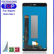 For Xiaomi Redmi Note 4 New 5.5'' Touch Screen Digitizer Glass + LCD Display Assembly For Xiaomi Hongmi Note 4 / Red Rise Note 4 2024 - buy cheap