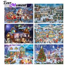 Sempre momento pintura diamante dia de natal boneco de neve presente feito à mão resina quadrado completo broca mosaico bordado decoração asf2139 2024 - compre barato