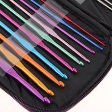 1 Set Crochet Hooks Needles Weave Yarn Stitches Knitting Craft Tool Kit Case 2024 - buy cheap