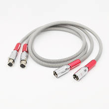 QED-cable de Audio Chapado en plata, accesorio OCC, hifi, XLR, xlr 2024 - compra barato