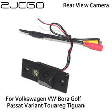 Zjcgo retrovisor do carro reverso back up câmera de estacionamento para volkswagen vw bora golf passat variante touareg tiguan 2024 - compre barato