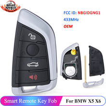 KEYECU Blue Remote Key Fob 3 Button 868MHz/315MHZ/433MHZ PCF7953 for BMW F Chassis FEM / BDC CAS4 CAS4+ 2024 - buy cheap