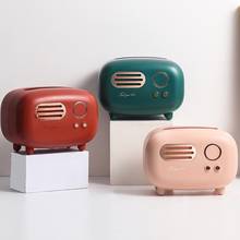 Cute Creative Radio Shaped Pumping Tissue Box Paper Holder Napkins Case Home Small Items Organizer Desktop Decoration 2024 - buy cheap