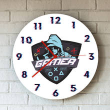 QUARTZ Wall Clocks for Living Room Decor Gamer Hacker Printe Technology Men Modern Design Mute Acrylic Wall Hanging Clock Watch 2024 - buy cheap