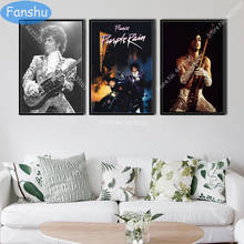 Póster de estrella del cantante de música Rock, carteles e impresiones en lienzo, arte de pared para sala de estar, decoración del hogar, príncipe Rogers, David, blanco y negro 2024 - compra barato