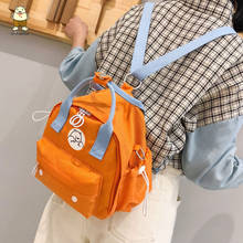 Multi-function Ladies Bag Backpack Female Nylon Bag Outdoor Solid Shoulder Bag Shoulder Diagonal рюкзак 2024 - buy cheap