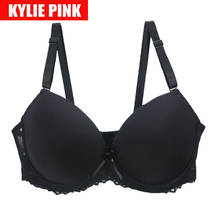 Sexy Thin Cup Bras For Women Push Up Cotton Lingerie Bra Push Up 100 110 Plus Size Chest Plunge Intimates Female Bra Underwear 2024 - buy cheap