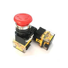 Milling Machine Grinder Lathe Emergency Stop Button Rotary Switch Suitable For Panel Aperture 22mm 2024 - buy cheap