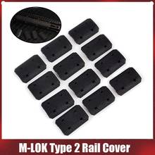 Airsoft M-LOK Type 2 Rail Cover M lok Hunting Handguard Weaver 20mm Picatinny Rail Cover 12pcs/1Pack 2024 - buy cheap