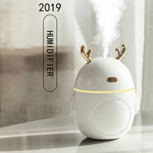 320ml Portable Deer Air Humidifier Aroma Essential Oil Diffuser Ultrasonic Mist LED NightLight Humidifier Fogger Christmas Gift 2024 - buy cheap