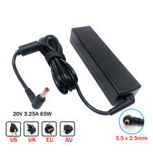 Genuine 20V 3.25A 65W AC Adapter Power Supply For Lenovo G580 G555 G560 G470 G570 G575 S10-2 S10-3 S10-3t PA-1650-56LC 2024 - buy cheap