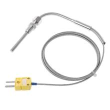 EGT K Type Thermocouple Temperature Controller Tools 0-1250 C Exhaust Gas Temp Sensor Probe Connector with Exposed Tip 2024 - buy cheap