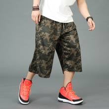 New Arrival Fashion Men Stretch Loose Running Shorts Summer Casual Elastic Waist Knee Length Print Plus Size XL 2XL 3XL 4XL 2024 - buy cheap