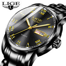 New 2020 Business Watch Men LIGE Fashion Mens Watches Top Brand Luxury Date Dial Clock Male Simple Waterproof Sport Wristwatch 2024 - buy cheap