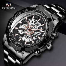FORSINING Men Fashion Skeleton Mechanical Watch Casual Sport Waterproof Mens Classic Business Auto Wristwatch Relogio Masculino 2024 - buy cheap